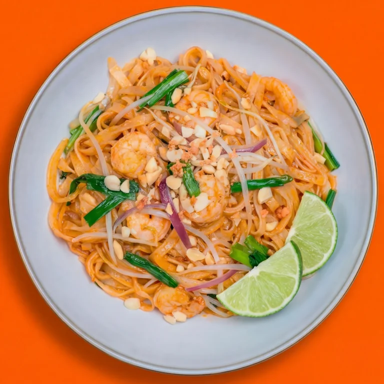 Pad thai fideos de arroz