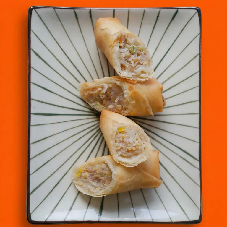 Rollito de primavera pollo y verduras
